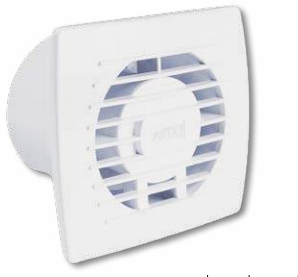 ASPIRATORE A MURO PER AMBIENTI DA 150MMdiam. 24 watt  per Cucine,Bagni e piccoli locali Chiusi (azionabile tramite interruttore della luce) PORTATA 300 m3/h  Rumorosita' decibel 49db DIMENSIONI 170x183