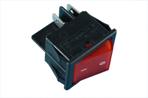 14AG017 INTERRUTTORE 0-1 LUM.ROSSO 4C 30X22 VARI UTILIZZI IM037R 26ME0031R 08023 (911.00.004) SWT703UN