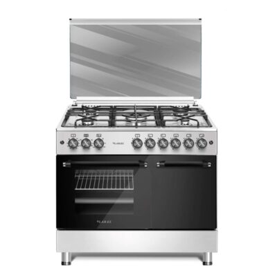 CUCINA DA 90 CON PORTA A BOMBOLA FORNO A GAS GRILL ELETTRICO