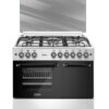 CUCINA LAREL 90X60 CON PORTABOMBOLA FORNO MULTIFUNZIONE 72LT GRIGLIE IN GHISA