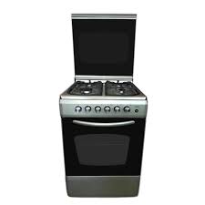 CUCINA LAREL 60X60 4 F - SILVER - FORNO ELETTRICO MULTIFUNZIONE - COPERCHIO VETRO - ACC. ELETTR.