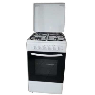 CUCINA LAREL 60X60 - 4 F - BIANCA - FORNO A GAS + GRILL - ACC. ELETTR.