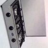 PFO300ACCGP FORNELLO 3 FUOCHI GPL IN ACCIAIO - PIANO ESTRAIBILE PER LA PULIZIA  cm 61 x 36 x 15 GPL
