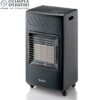 STUFA A GAS GPL NERO INFRAROSSI 4200KW OLIMPIA SPLENDID vano portabombola 15kg - Tubo e Regolatore in dotazione  COLORE NERO