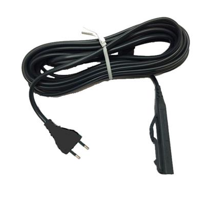 Cavo alimentazione GRIGIO 7mt 2x0,75mm spina Italia adattabile modello VK150