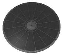FILTRO PER CAPPA CARBONI Ø 233 x 30 FABER 6093025 FLAMINIA RAINOX 9029801512