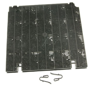 FILTRO CARBONE RETTANGOLARE FC MOD.BOX PARETE MULT.20X1PZ  - MISURE 26,4 X 24,3 spessore 1,2 50276548000 30301067
