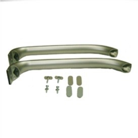 KIT 2PZ MANIGLIA FRIGORIFERO BOSCH LUNG 31,5 GRIGIA ARGENTO 267579 WL540G