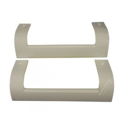 4321270300  KIT 2PZ MANIGLIE FRIGO E CONGELATORE PER FRIGORIFERO SMEG - ARCELIK - BEKO 764931395 764931560