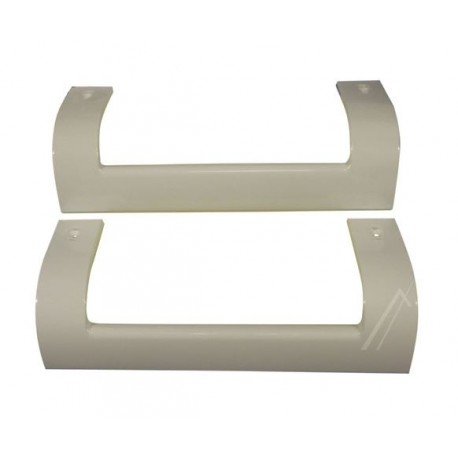4321270300 KIT 2PZ MANIGLIE FRIGO E CONGELATORE PER FRIGORIFERO SMEG - ARCELIK - BEKO 764931395 764931560