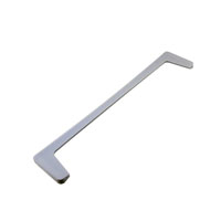 PROFILO ANTERIORE FRIGO RIP VETRO INDESIT (C00114611, C00141539, C00216415) , WHIRLPOOL (482000022840)
