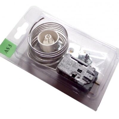 WE612 Termostato frigo ATEA S2.1000 kit AS2 W2 - tipo Ranco VP4 - 1 Porta 2 Contatti, con pulsante di sbrinamento Capillare 1200mm W -2/-9 : C -26/-17°C 484000008692 FR4878 27FR003 FR4877