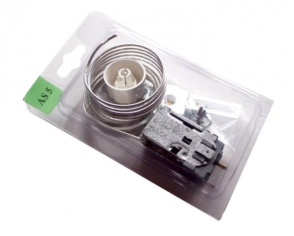 WE612 Termostato frigo ATEA S2.1000 kit AS2 W2 - tipo Ranco VP4 - 1 Porta 2 Contatti, con pulsante di sbrinamento Capillare 1200mm W -2/-9 : C -26/-17°C 484000008692 FR4878 27FR003 FR4877
