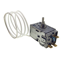 C00500719 K59S2791500 RANCO TERMOSTATO FRIGO CAPILLARE 60CM  A130447 [WH]  WHIRLPOOL (481228238188, 481927129054) Produttore: EX ATEA (A130447) 00227364 50114400  + ADATTATORE 486081500299