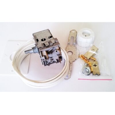 KIT TERMOSTATO PER FRIGORIFERO COMBINATI CAPILLARE 2000MM 3 CONTATTI - Compatibile con W4.2 - MADE IN PRC HIGH QUALITY