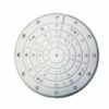 WY100 DIFFUSORE CALORE FIAMMA Piastra radiante salvafiamma ø 16 cm. (distribuisce uniformemente la fiamma per la cottura