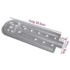 BOMPANI BRUCIATORE PER FORNO BF03 adattabile anche su Barbecue - Lunghezza totale 310 mm.