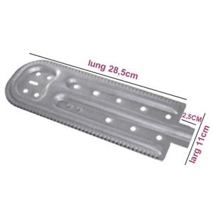 BOMPANI BRUCIATORE PER FORNO BF03 adattabile anche su Barbecue - Lunghezza totale 310 mm.