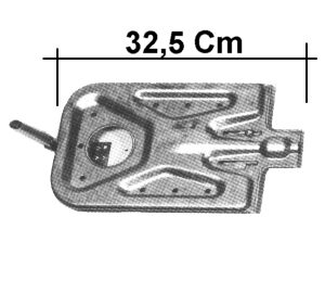 BRUCIATORE FORNO UNIVERSALE  BF001 BFU12 Bruciatore forno adattabile anche per cucine ELECTROLUX - REX 3577155017