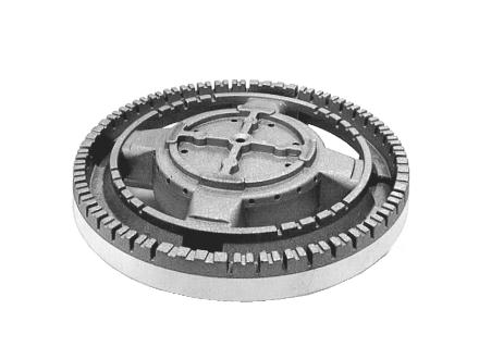 C00053173 B0242 ARISTON BRUCIATORE TRIPLA CORONA 053173 ATTACCO STRETTO MONTA S0234 WWB812K