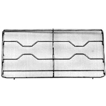 GRIGLIA PER CUCINA 2 FUOCHI 2F AREILOS 438X260 GRF021505