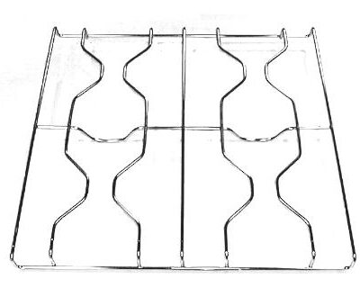 +AREILOS 4F GRIGLIA PER CUCINA 4 FUOCHI FILO 440X433 SOSTITUISCE F0106