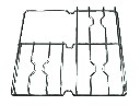 +FRANKE 3-F GRIGLIA FILO CROMATA 458X455