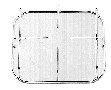 JOLLI INOX GRIGLIA PER CUCINA 1 FUOCHI FILO 245X229