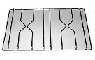 + REX GRIGLIA PER CUCINA 2 FUOCHI FILO CROMATO 453X275 COME F0304