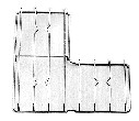 SAMET GRIGLIA PER CUCINA 3 FUOCHI FILO CROM. 433X433