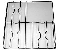 +SMEG 3 FUOCHI GRIGLIA FILO CROMAT 456X447