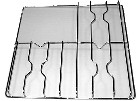 SMEG GRIGLIA PER CUCINA 3 FUOCHIA FILO 447X457