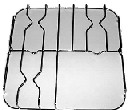 SOVRANA GRIGLIA PER CUCINA 3 FUOCHI A FILO CRO 436X436
