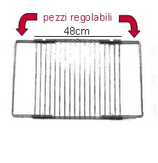 F6827 GRIGLIA UNIVERSALE PER FORNI MAX 90 22GG0113 adattabile anche su frigo prof.35cm