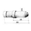 ORDINA AR087386    ********************ARISTON CANDELETTA CON CAVETTO INC WC150