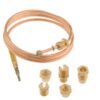 AC-TCF120 KIT UNIVERSALE TERMOCOPPIA DA 1200MM 120CM COMPLETA DI RACCORDI WC252 CU6313 23TF0120-4 44TC484  COK502UN