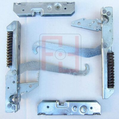 KIT CERNIERA PORTA FORNO NARDI 2 X CF3690 PORTARULLINO 2 X CF3691 MISURE 155 x 20 interasse 119 - ANCHE STAR E DE LONGHI adattabile al codice Electrolux *Obsoleto* 50239813004 50264983003