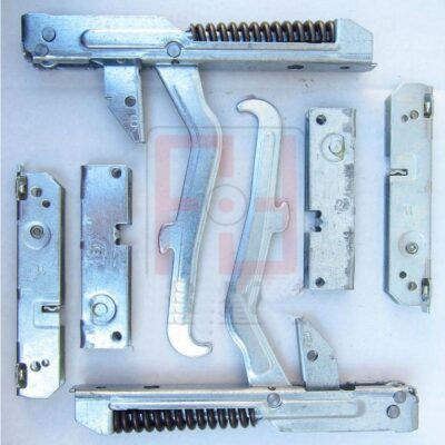 KIT CERNIERA PORTA FORNO REX ELECTROLUX -  2 X CF4492 PORTARULLINO 2 X CF4493 come 50223858007 MISURE 165 x 20 - CONTIENE 4 PORTARULLI MISURE  109 x 10 interasse 91 -  90 x 10 interasse 69