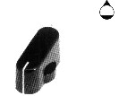 SMALVIC-ILVE MANOPOLA PER CUCINA BIANCA EST.44X23 ATT.6 GAMBO-4