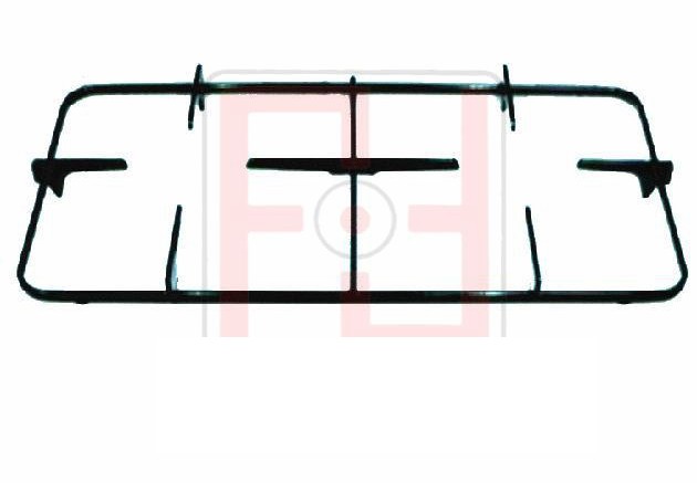 GRIGLIA PER CUCINA PIATTINA SMALTATA 480X240 P0212 - F0218 ARISTON INDESIT sostituisce G0212