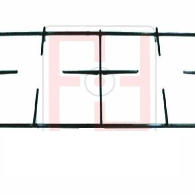 ARISTON GRIGLIA PER CUCINA 2 FUOCHI GRIGLIA GHISA 487X255 ARISTON