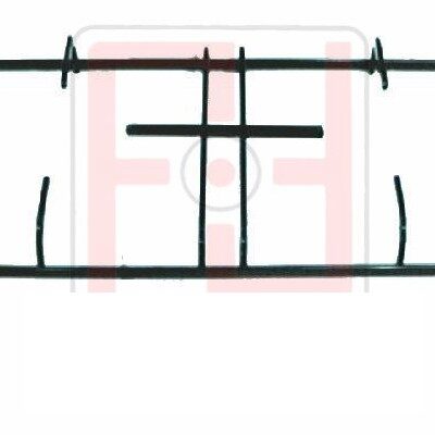 ARISTON GRIGLIA 2 FUOCHI PER CUCINA PIANI COTTURA 458X234 SOSTITUISCE F0216 ARISTON INDESIT