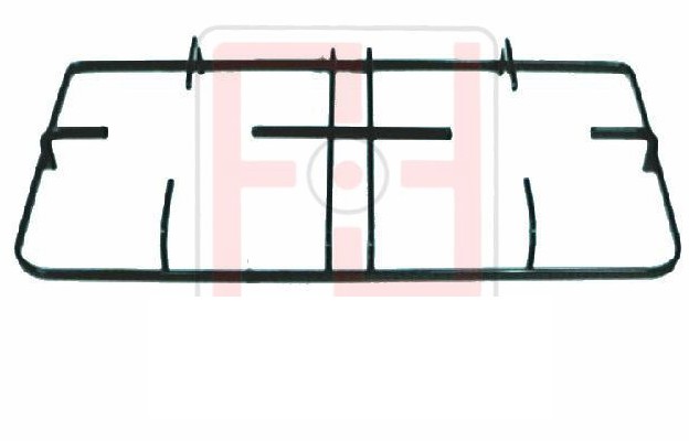 ARISTON GRIGLIA 2 FUOCHI PER CUCINA PIANI COTTURA 458X234 SOSTITUISCE F0216 ARISTON INDESIT