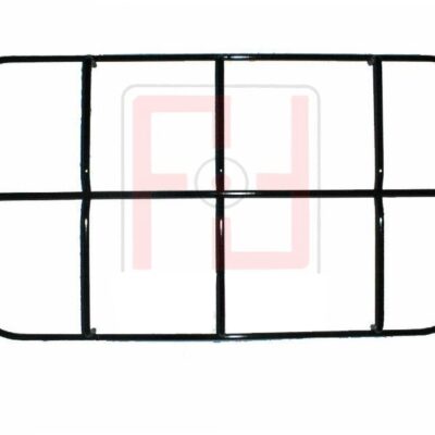 JOLLY INOX GRIGLIA FILO SMALTATA 2 FUOCHI NERA 450X245 PER CUCINA JOLLY INOX