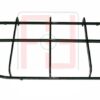 GRIGLIA PIATTINA 2 FUOCHI SINISTRA 457 X 220 PER PIANI COTTURA E CUCINE REX ELECTROLUX