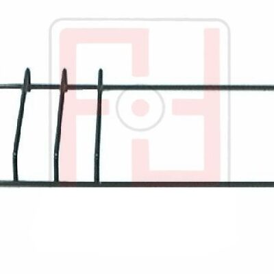 GRIGLIA PIATTINA 1FUOCO + PIASTRA.460X225 PER CUCINE SMEG