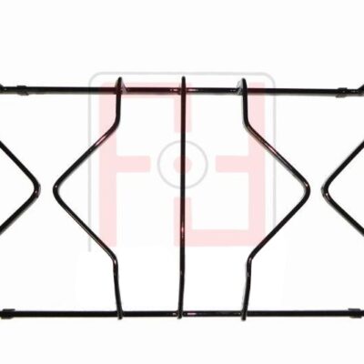 GRIGLIA PIATTINA 2 FUOCHI 404 X 209 ALT.45 MM  PER PIANETTI SMEG 694092107