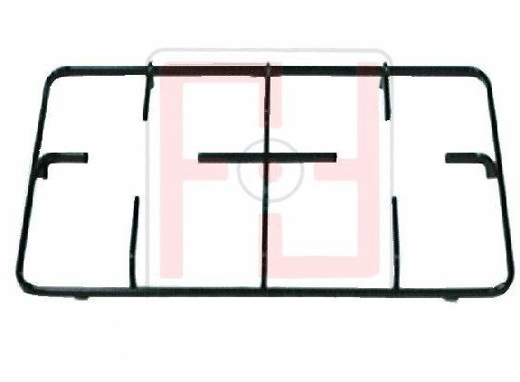 GRIGLIE PIATTINA 2 FUOCHI 384x250 PER CUCINA STAR