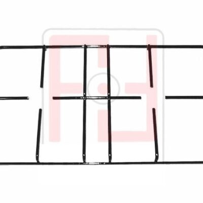 GRIGLIA PIATTINA 2 FUOCHI 495 x 278 PER PIANI COTTURA E CUCINE REX ELECTROLUX - P4452