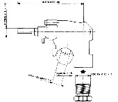 IGNIS-FRANKE RUBINETTO GAS CUCINA i.asse 42/60 ast.6x4,6 ent.briglia rampa 16 usc.13x1 = (R1703)